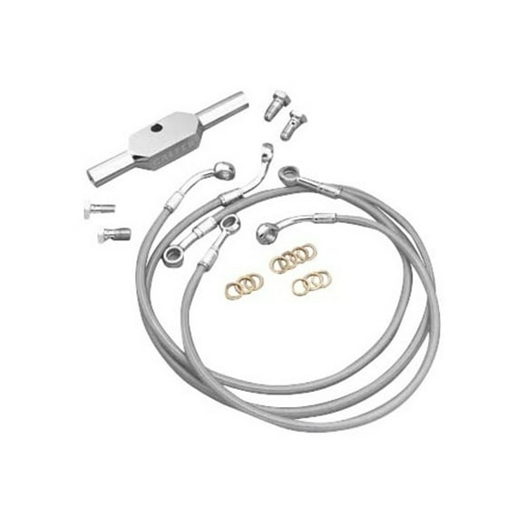 Galfer D108R Steel Braided Rear Brake Line Galfer D108R Steel Braided Rear Brake Line